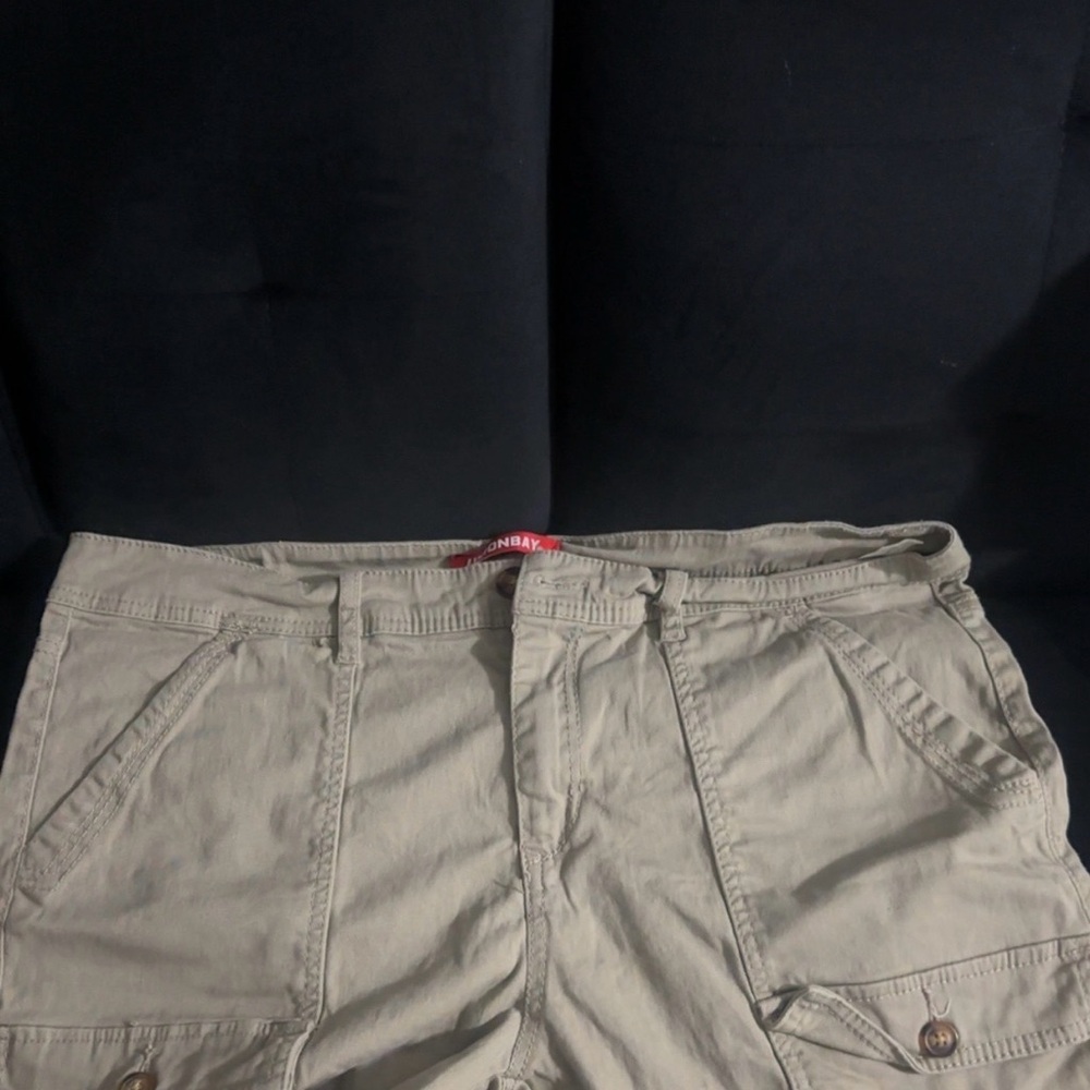 NBA Men's Tan Cargo Shorts
